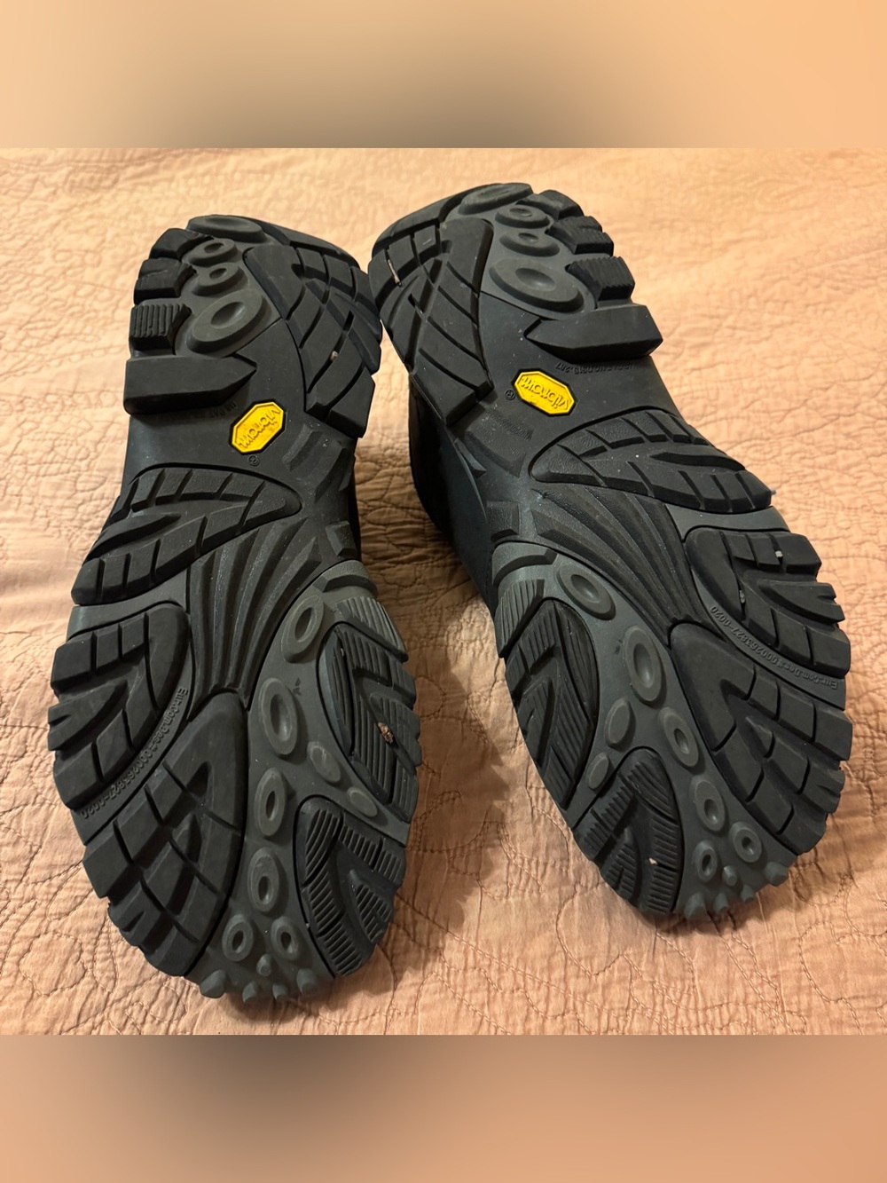 14Wide Merrell Moab 3 Waterproof Mid Hiking Boot - Picture 4 of 6